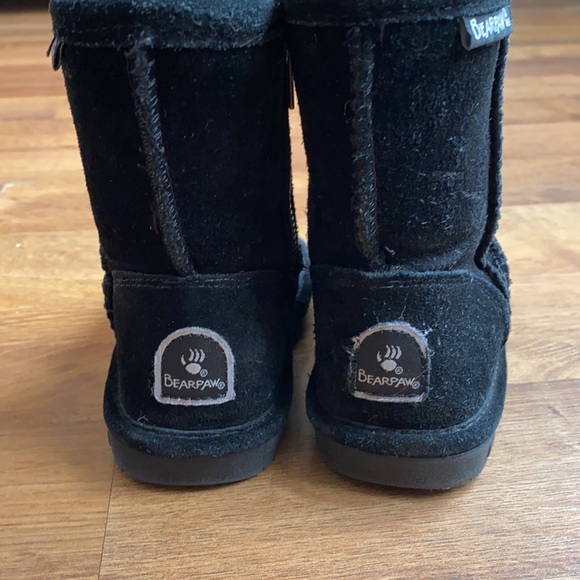 Bear Paul Emma toddler zipper black size 9 - Picture 5 of 10